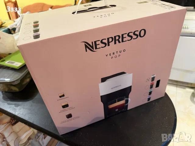 Кафемашина с капсули NESPRESSO VERTUO POP, снимка 5 - Кафемашини - 56014218