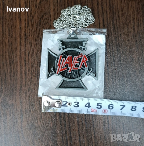 Slayer нов оригинален медалион , снимка 2 - Арт сувенири - 53774468