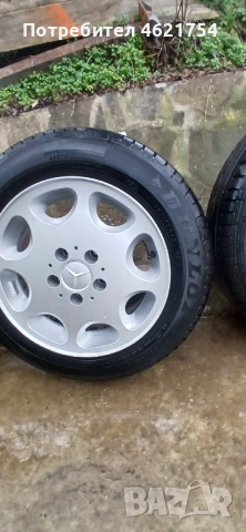 Продавам гуми с джанти за мерцедес , снимка 3 - Гуми и джанти - 53120713