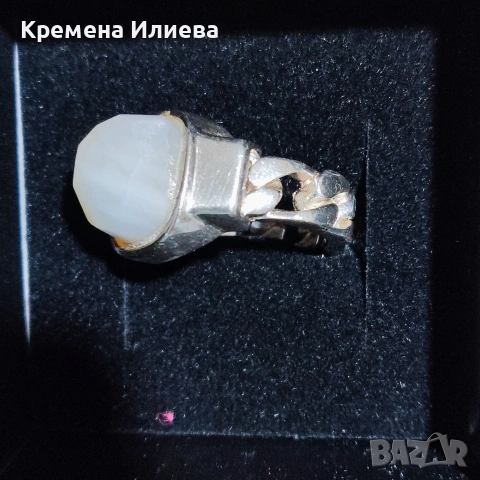 Сребърен пръстен , снимка 2 - Пръстени - 53690599