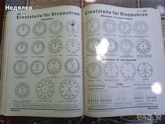 Rudolf Flume,1887-1937, немски каталог за часовници , снимка 15 - Антикварни и старинни предмети - 41744369