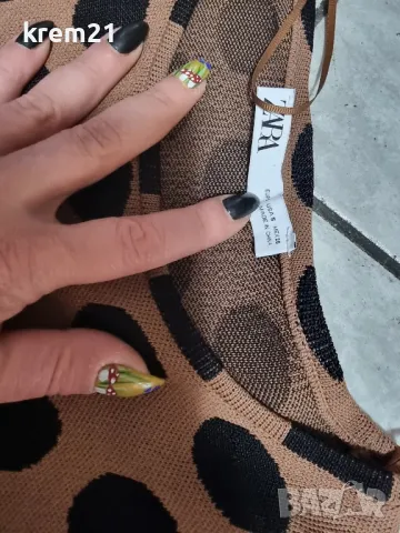 Дамска рокля Zara размер s,m, снимка 7 - Рокли - 48703298