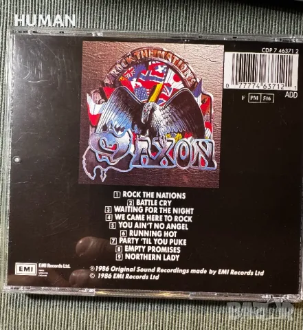 Saxon , снимка 18 - CD дискове - 50367450