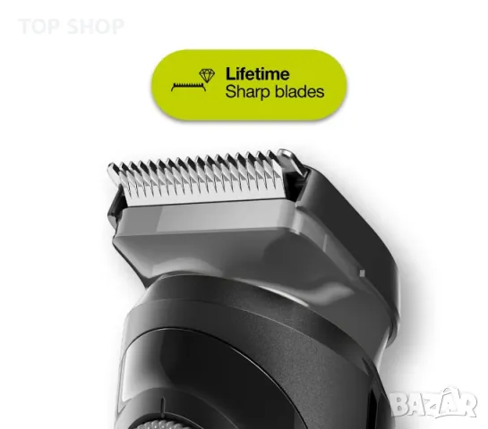 Тример Braun Beard Trimmer BT3222 Wet&Dry, Прецизен въртящ се бутон, 1 гребен, Черен, снимка 7 - Машинки за подстригване - 48925515