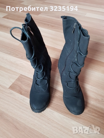 The Divine Factory черни ботуши, снимка 2 - Дамски ботуши - 36040992