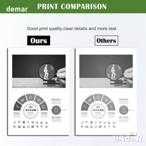 GREENPRINT PG-217 PG217 PG 217 Съвместими тонер касети  (2 * черни), снимка 5 - Принтери, копири, скенери - 42078172