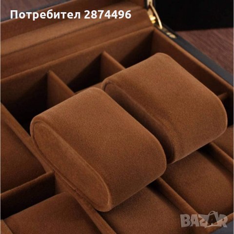 2656 ЛУКСОЗНА ДЪРВЕНА КУТИЯ ЗА ЧАСОВНИЦИ, снимка 11 - Подаръци за мъже - 35795461