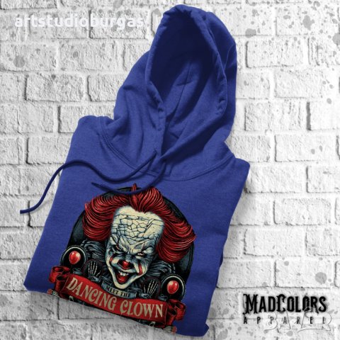 СУИЧЪР УНИСЕКС HALLOWEEN HORROR - IT PENNYWISE, снимка 6 - Суичъри - 38614790