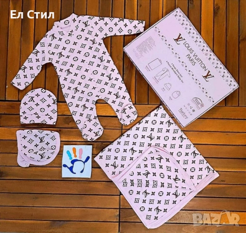 📌Бебешки комплект, памук, снимка 4 - Комплекти за бебе - 53434862