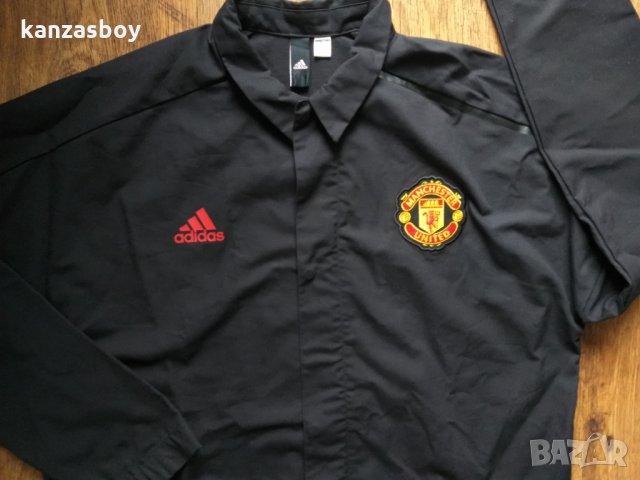 adidas manchester united - страхотно мъжко яке 100% оригинал КАТО НОВО, снимка 6 - Якета - 34386325