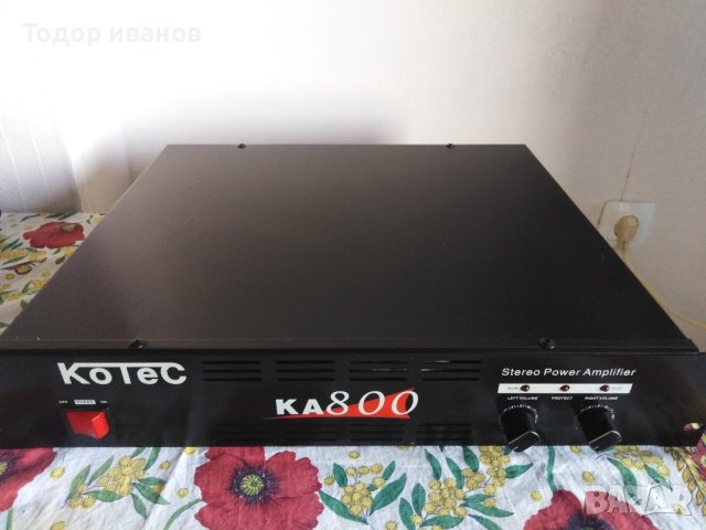 kotec-ka 800-profi amp, снимка 4 - Ресийвъри, усилватели, смесителни пултове - 41689080