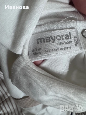 Бебешки сет за новородено размер 56, снимка 4 - Бодита за бебе - 50658194