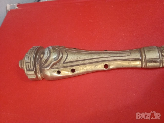 стара метална апликация,обков, снимка 3 - Други ценни предмети - 53075418