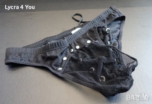SvenJoiment underwear L луксозен мъжки слип с прозираща мрежа, снимка 2 - Бельо - 41984117
