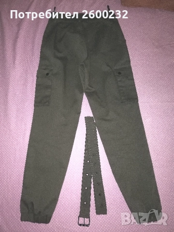 Дамски карго панталони размери S и М, снимка 2 - Панталони - 51920616