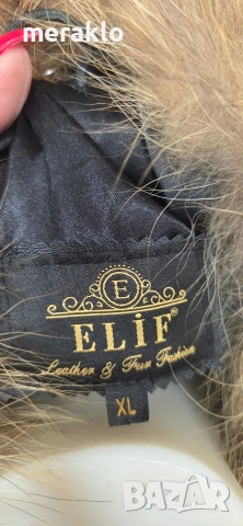 дамско яке, естествена кожа и яка от лисица , снимка 3 - Якета - 53339502