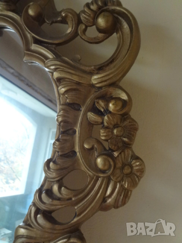 Бароково огледало от Виена, снимка 7 - Огледала - 52596632