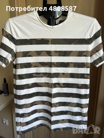 Мъжка тениска Зара/ZARA, снимка 2 - Тениски - 55162798