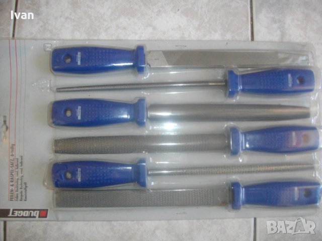 Нов Немски Комплект 6 броя Пили-Дърводелски-Шлосерски-Двойни Големи, снимка 6 - Други инструменти - 33850136