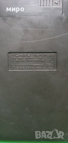 Калкулатор CASIO Memory-8F, снимка 3 - Друга електроника - 38843886