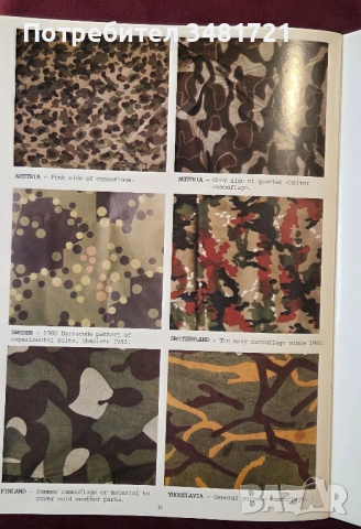 Камуфлажни униформи на Варшавския пакт и необвързаните държави / Camouflaged Uniforms, снимка 9 - Енциклопедии, справочници - 53749883