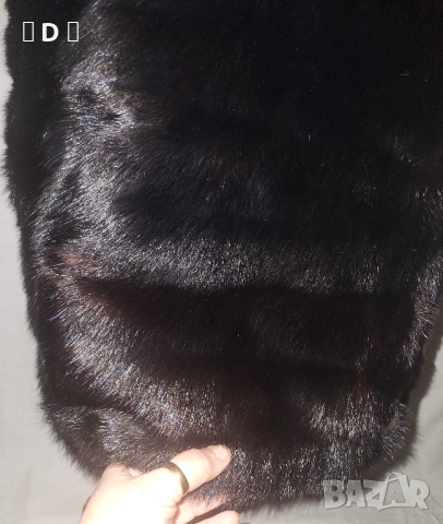 НОРКА /визон естествен косъм дълго палто, снимка 7 - Палта, манта - 53300103