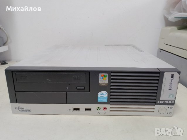 Двуядрен настолен компютър Fujitsu Esprimo E5710 ATI, DT7-D2454 + Гаранция, снимка 1 - За дома - 44158837