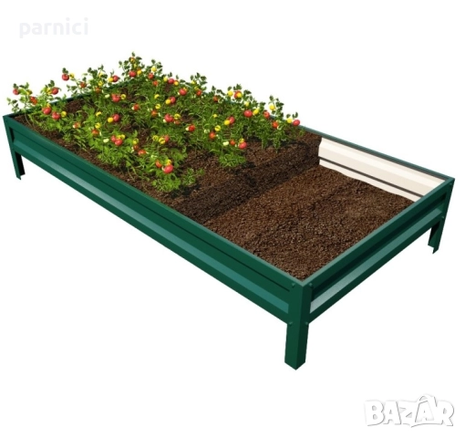 ПРОМОЦИЯ! Градинска леха Primaterra сив/кафяв/зелен цвят, снимка 2 - Градинска техника - 47115586