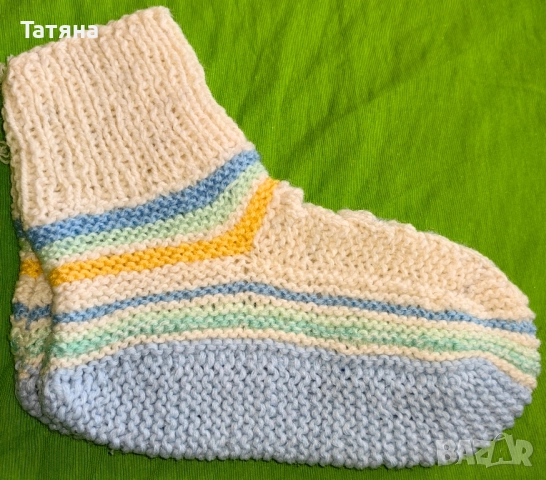 Ръчно плетени чорапи , снимка 18 - Други - 38096511