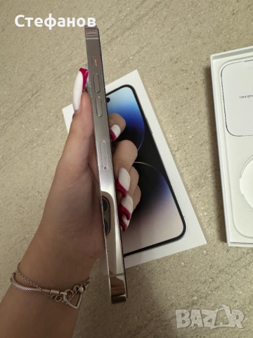 Продавам iPhone 14 Pro Max silver 256gb, снимка 4 - Apple iPhone - 52657757