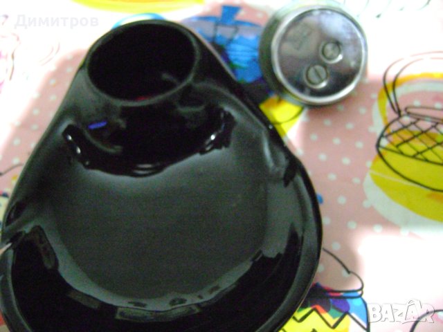 Запалка -пепелник стар порцелан, ТМЗ-4 Тбилиси, СССР 1950г, снимка 4 - Антикварни и старинни предмети - 44197730