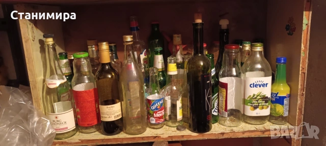 стъклени бутилки и буркани, снимка 15 - Други стоки за дома - 21374183