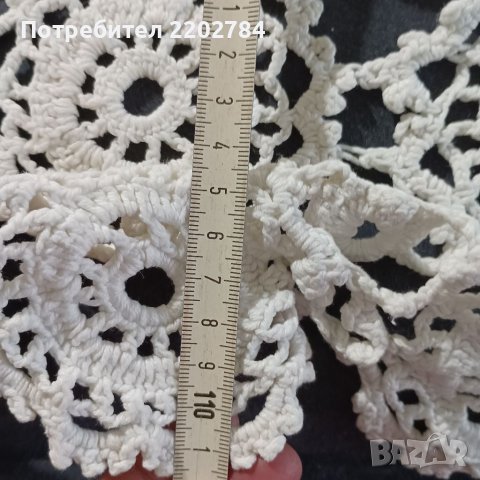 Покривка на една кука ,калъфка с бродерия , снимка 3 - Покривки за маси - 40454219