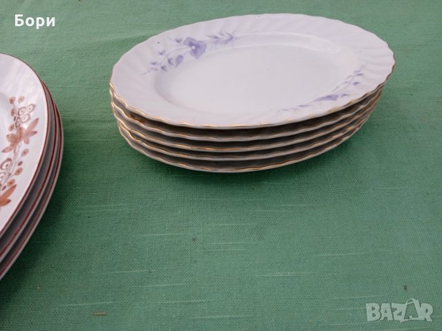 Порцеланови плата  8 броя, снимка 2 - Чинии - 35711001