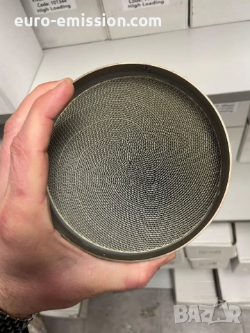 Метален Субстрат за Катализатор Φ130 (Пита) ЕВРО 5 - QCAT 400 Клетки - High Loading, снимка 2 - Части - 53724432