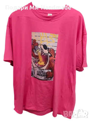 Тениска със щампа , снимка 2 - Тениски - 50209258
