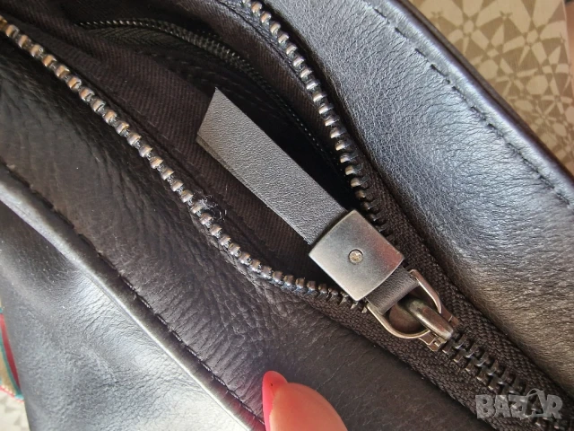 Страхотна дамска чанта MICMACBAGS естествена кожа, снимка 12 - Чанти - 50826092