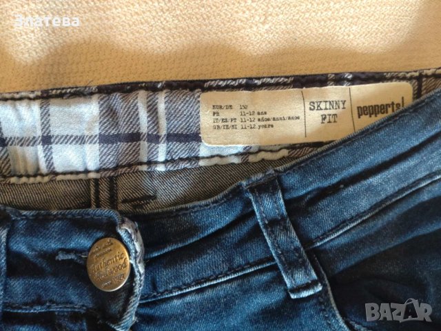 Дънки за момиче Pepperts 11-12 г., снимка 3 - Детски панталони и дънки - 42138583