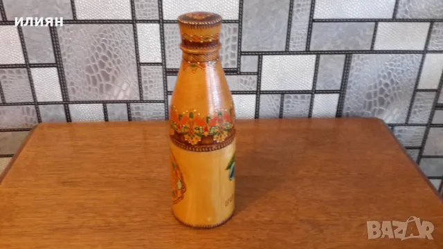 Дървена поставка за шише , снимка 4 - Декорация за дома - 47999907