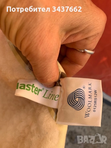 Одеало от мериносова вълна 100% и памук 100% размери 140х200, снимка 5 - Олекотени завивки и одеяла - 52175102