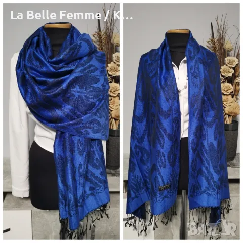 Дамски шалове от пашмина, снимка 5 - Шалове - 47561622