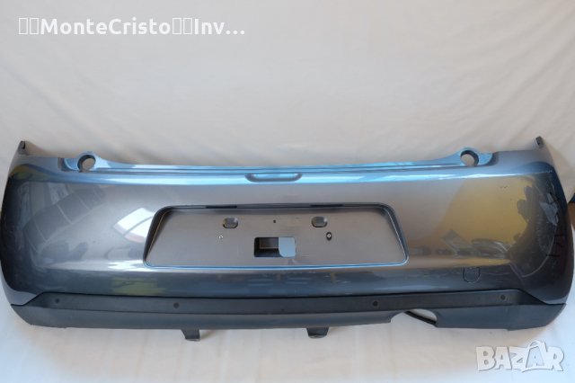 Задна броня Citroen C3 (2010-2013г.) с отвори за парктроник / 7410KY / 7410LC, снимка 2 - Части - 34408868
