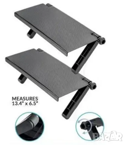 Настолна стойка за екран тип рафт, снимка 3 - Други стоки за дома - 49238020