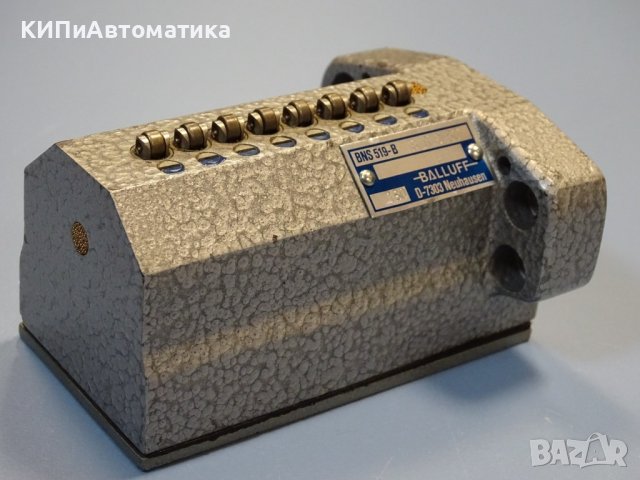 Пистов изключвател Balluff BNS 519-B 8 R 8-50 multiple 8-position limit switch 250VAC, снимка 4 - Резервни части за машини - 42539420