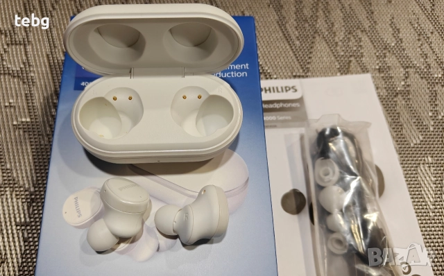 Безжични слушалки Philips 4000 Series TAT4556 с гаранция , снимка 4 - Слушалки и портативни колонки - 52668203