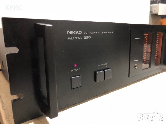 Nikko Alpha 220, Made in Japan, снимка 8 - Ресийвъри, усилватели, смесителни пултове - 42618690