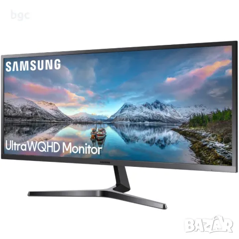 НОВ 34" Монитор Ultra Wide QHD, 60Hz, 4ms, DisplayPort, FreeSync, Dark Blue Gray, LS34J550WQRXEN