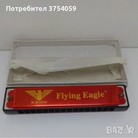 Първата музика на твоето дете – хармоника Flying Eagle с кристален звук, снимка 2 - Музикални играчки - 52354233