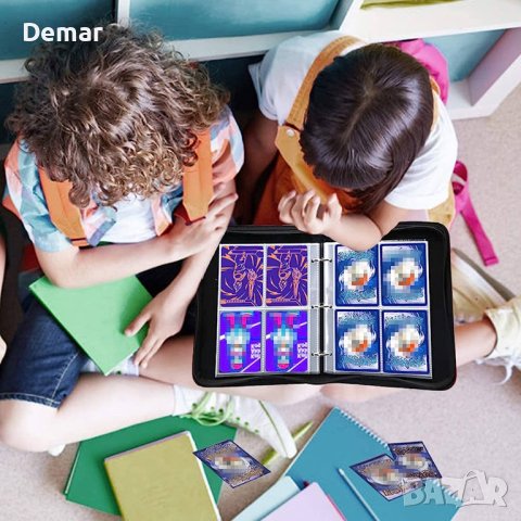 Колекционерски Албум за карти, Класьор Покемон 400 джобчета, Pokemon органайзер, снимка 7 - Колекции - 41540844