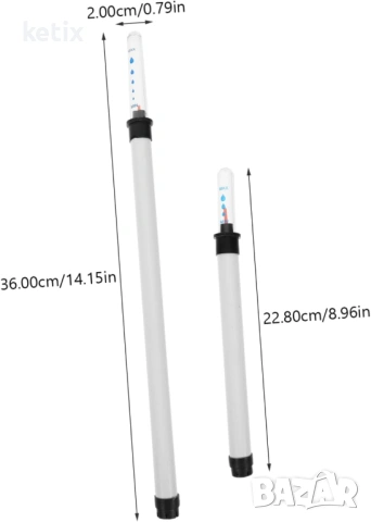 4 броя индикатор за ниво на водата с прозрачна скала за растения, снимка 3 - Други - 53019437